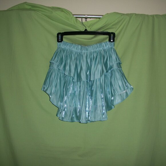 NWT Koch Ivy Mini Skirt  in "SEA GLOSS" Size S - Picture 12 of 12